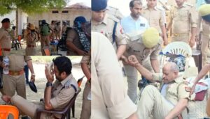 अंबेडकर पोस्टर जलाने से भड़का वाराणसी: सड़क जाम, पथराव में ACP घायल, 300 पुलिसकर्मी तैनात