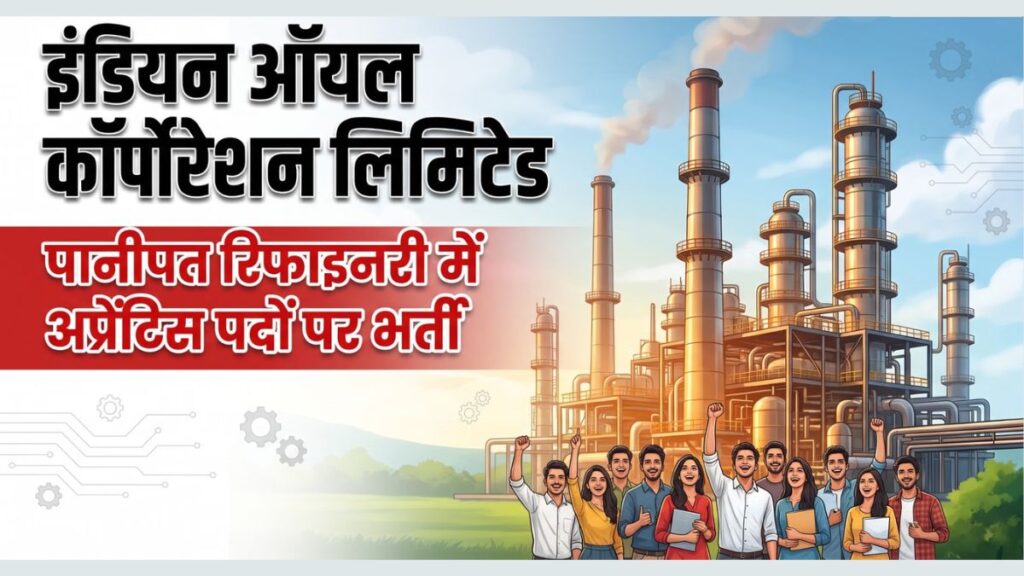 IOCL में 1450 अप्रेंटिस पदों पर निकली बंपर भर्ती, बिना लिखित परीक्षा मिलेगी नौकरी! जानिए कौन कर सकता है आवेदन