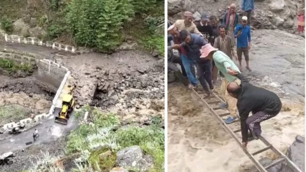 हिमाचल में तीन जगह फटा बादल, देखते ही देखते बह गए 3 पुल! फ्लैश फ्लड से तबाही, कई गांवों का संपर्क टूटा