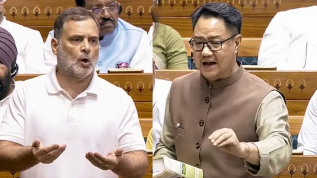 ‘गृह मंत्री ने छात्रों पर गोली चलाने का आदेश दिया’… राहुल गांधी के बयान से संसद में बवाल, रिजिजू बोले- पहले सबूत दो या माफी मांगो