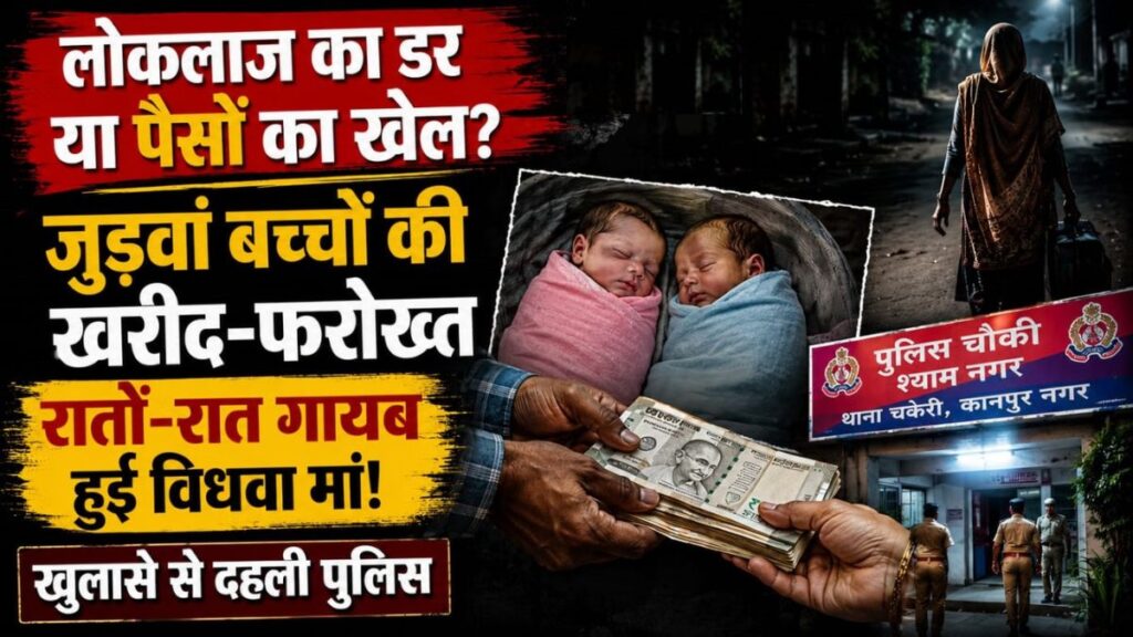 कोख का सौदा या मजबूरी की इंतिहा? कन्नौज में जुड़वां नवजातों को ₹1.80 लाख में बेचने का दावा, जांच शुरू